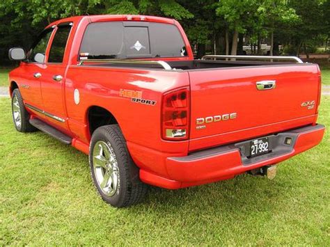Cams, rockers, heads, ignition and such), post in the general truck. Buy used 2004 Dodge Ram 1500 SLT hemi sport crew cab 4X4 ...