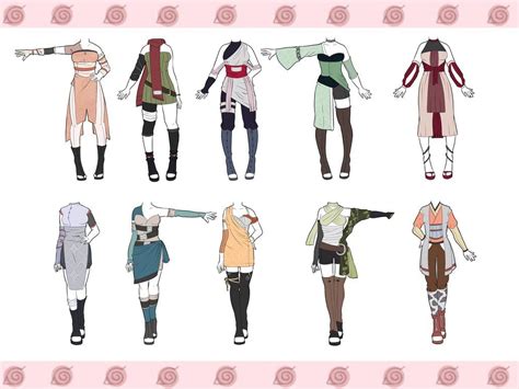 Naruto Outfit Adoptables Closed By Zombie Adoptables Fantasy Clothing