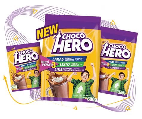 Choco Hero Powdered Choco Malt Milk Drink