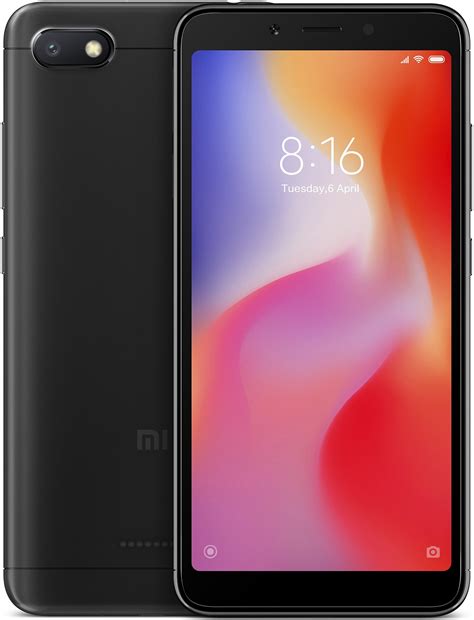 Xiaomi Redmi 6A 16GB Unlocked GSM Dual-SIM Phone w/ 13MP Camera - Black - Walmart.com - Walmart.com