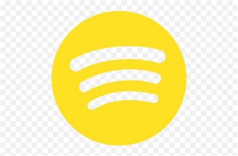 Spotify Icons Images Png Transparent Spotify Icon Yellow Background