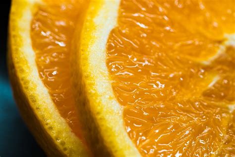 Orange Macro Food Pictures • Foodiesfeed • Free Food Photos — Free