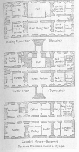 Image Result For Coleshill House House Floor Plans Estate Planning
