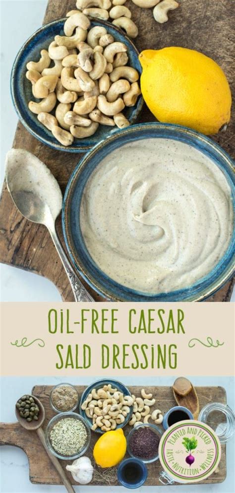 This vegan caesar dressing is rich, creamy and the most authentic tasting vegan caesar you can vegan caesar salad. Oil-Free Caesar Salad Dressing | Recipe | Oil free vegan ...