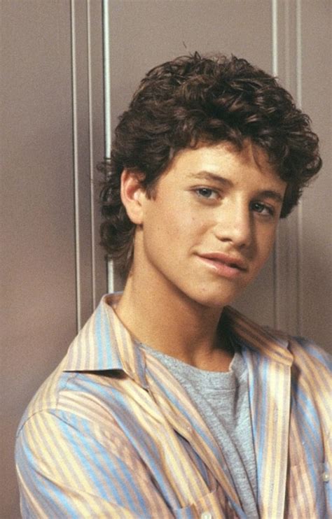 Kirk Cameron On The Set Of Growing Pains In 1986 Kirk Cameron