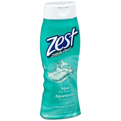 Zest Body Wash Aqua 18 Oz Pack Of 3 Beauty