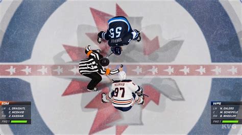 Connor (1 pt, 1 g, 0 a, 7 sog) l. NHL 20 - Winnipeg Jets vs Edmonton Oilers - Gameplay (PS4 ...