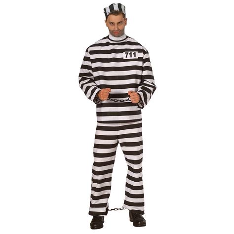 Prisoner Man Adult Costume