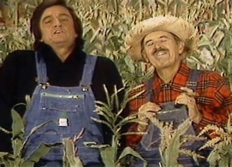 Johnny Cash And The Hee Haw Gang On Kornfield Jokes Live