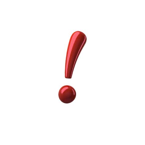 Red Exclamation Mark Transparent Images Png Png Mart