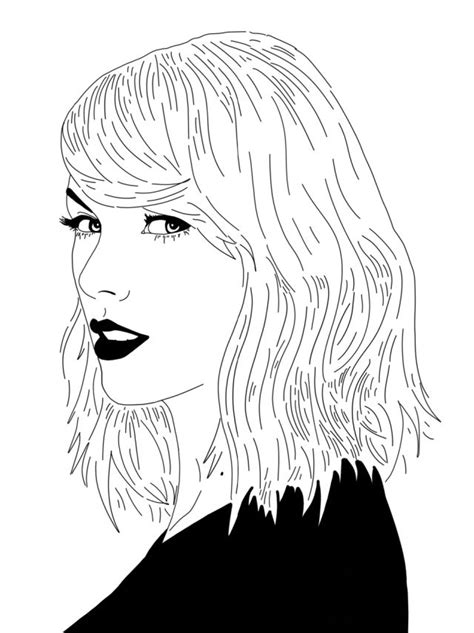 Drawing Chibis Taylor Swift Drawing Easy Drawings Celebrity Drawings