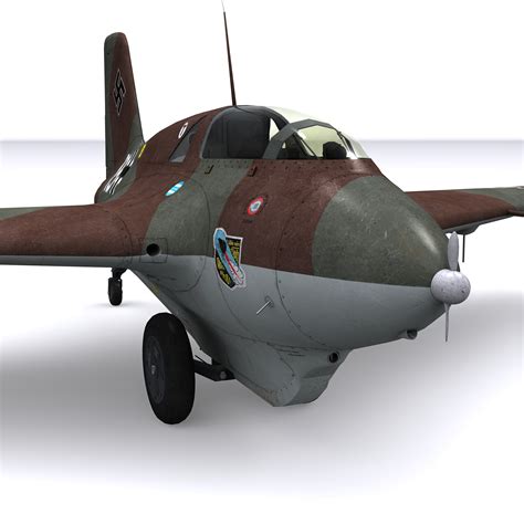 Me 163 B1 Komet 2 400jg начало 1945 г 3d Модель 59 Max Obj Free3d