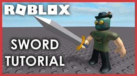 Roblox Tutorial How To Make A Sword Youtube