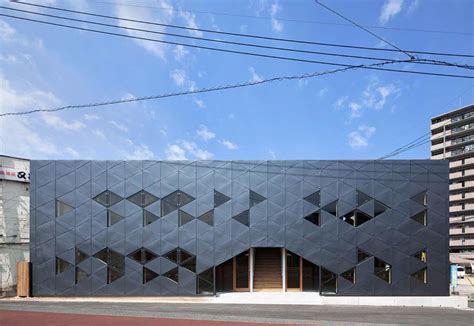Dabura Patterns Commercial Building Full Of Triangles In Japan