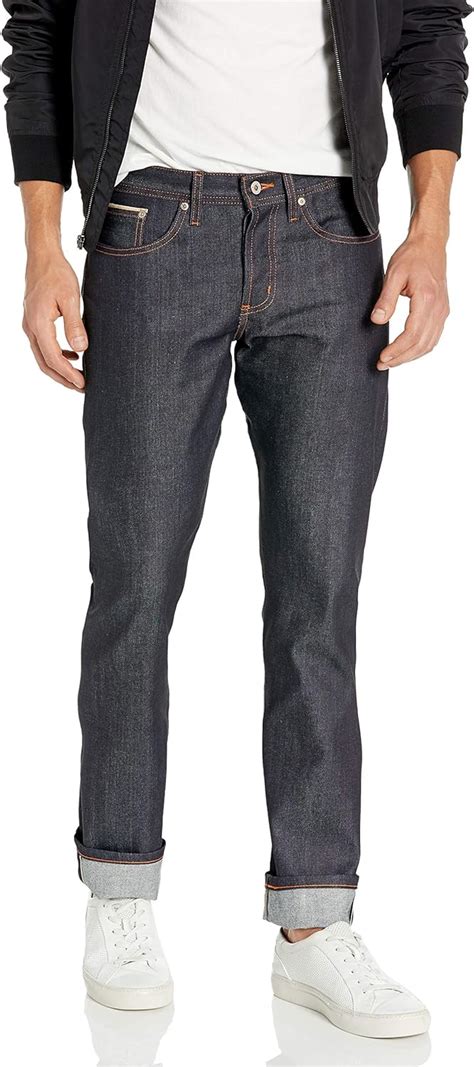 Naked Famous Denim Men S Weird Guy Tapered Fit Jean Heavy Soft My XXX