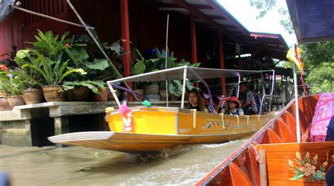 Travel Diary Bangkok Thailand Day 3 Floating Market And Elephant Ride Versicolor Closet