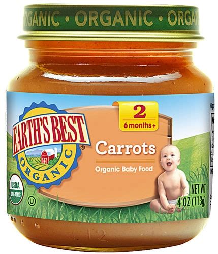 Press announcements from 2013 to 2016 and 2017 are available through the fda.gov archive.some links in press announcements may no longer be active. Earth's Best Organic Baby Food Stage 2 Carrots -- 4 oz ...