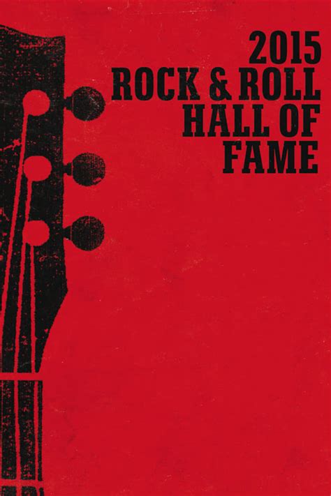 Rock And Roll Hall Of Fame Induction Ceremony Posters The