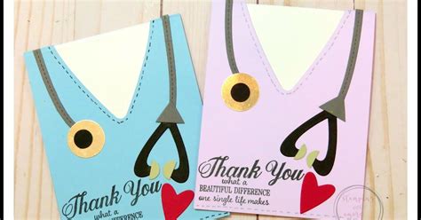 Thank You Card Thankyou For Caring Nurse Carer Friend Handmade Thank