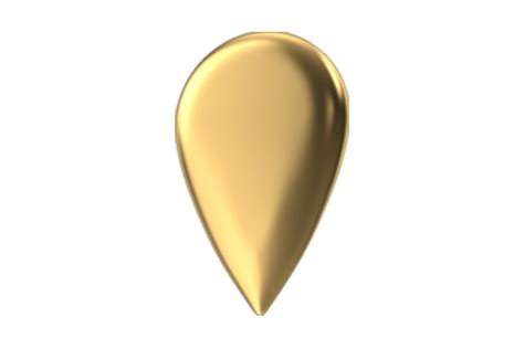 Golden Pin Isolated On A Transparent Background 21398130 Png