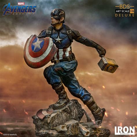 Avengers Endgame Another Iron Studios Statue Shows Captain America