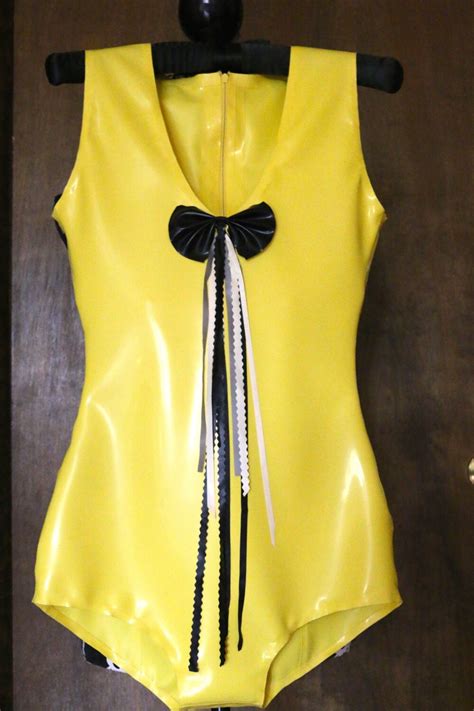 Latex Rubber Fetish Bodysuit By Latexion On Etsy