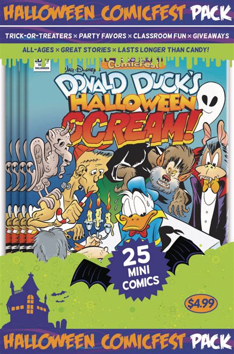Donald Ducks Halloween Scream 2 Hcf 2017 Fresh Comics