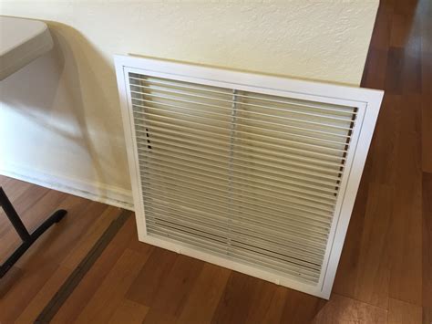 While these air conditioners are generally used in situations without extensive refrigerant plumbing and ductwork, there is an opening at the back where for horizontal or vertical sliding track windows, venting portable air conditioning exhaust is almost effortless. Replacing a Central Air Conditioner Return Vent Cover ...