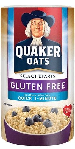 Quaker Oats Gluten Free Oatmeal Glutenfree