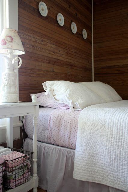 Keeping It Cozy Country Guest Bedroom Horizontal Beadboard Walls