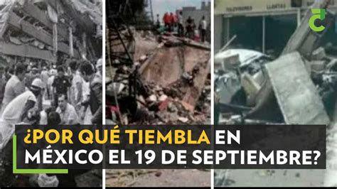 ¿por Qué Tiembla En México El 19 De Septiembre