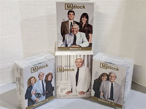Matlock The Complete Series Season 1 9 52 Disc Dvd Box Set Avenue