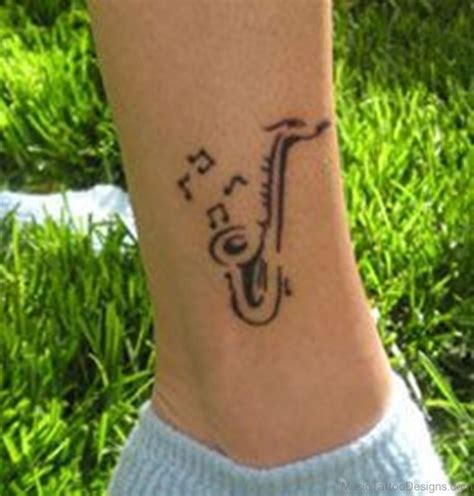 77 Excellent Saxophone Tattoos