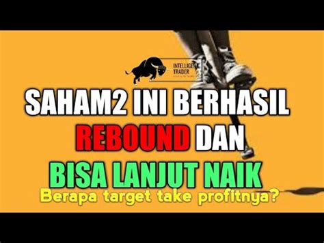 Hubungan kami rukun dan saling mencintai. Saham2 Ini Berhasil Rebound dan Masih Ada Potensi Lanjut ...