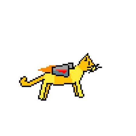 Pixilart Cat With A Jetpack By Pix Master