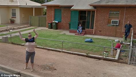 Google Street View Catches Degree View Of Woman S Size K Boobs