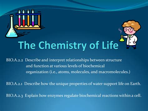 Chemistry Of Life How Does The Chemical Structure Of Cells Relate To