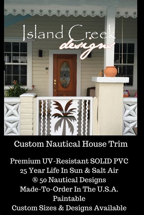 15 Best Decorative Exterior House Trim With Nautical Designs Images On