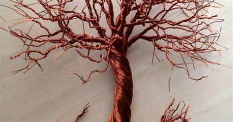 Small Copper Wire Hanging Tree Art For Sale Facebook