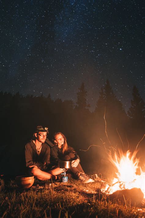 Free Images Campfire Bonfire Fire Heat Sky Night Flame