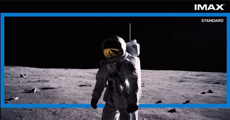 First Man See The Imax Difference In The Moon Sequences