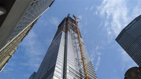 New York Ny Usa New Skyscrapers Under Construction Editorial Stock