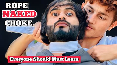 Rope Naked Choke SELF DEFENCE By Raja Tayyab How To Defend Yourself