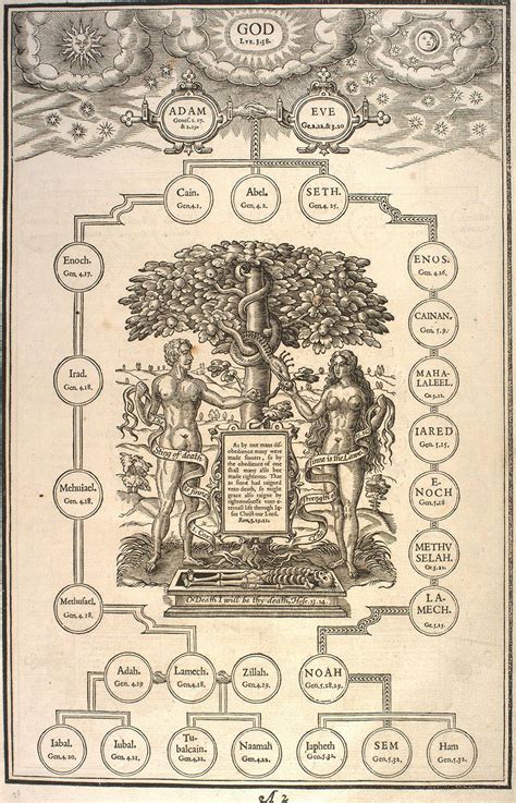 Bible Genealogy Chart Adam To Jesus