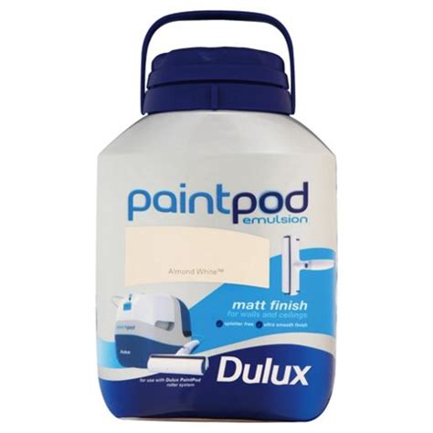 Latex based, paint and primer in one. Buy Dulux Paint Pod Matt from our Emulsion Paint range - Tesco