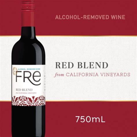 Fre Alcohol Removed Red Blend Wine 750 Ml Kroger