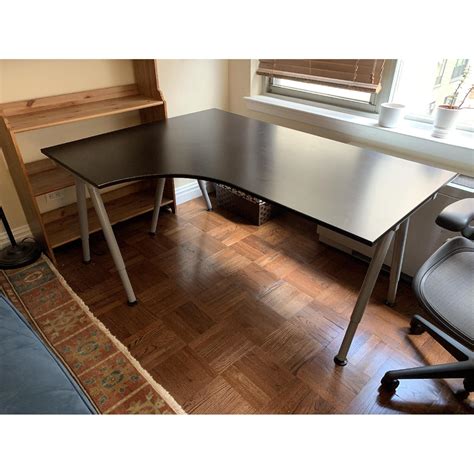 Ikea Galant Adjustable Height Corner Desk Aptdeco