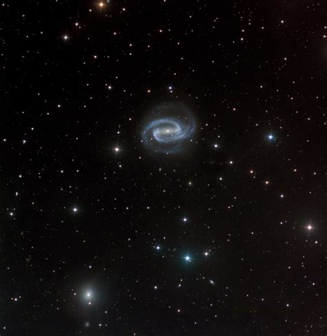 An Image Of Ngc 1300 A Barred Spiral Galaxy Has Been Uploaded
