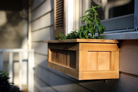 How To Build A Window Planter Box From Cedar By Brandon Cullum Make