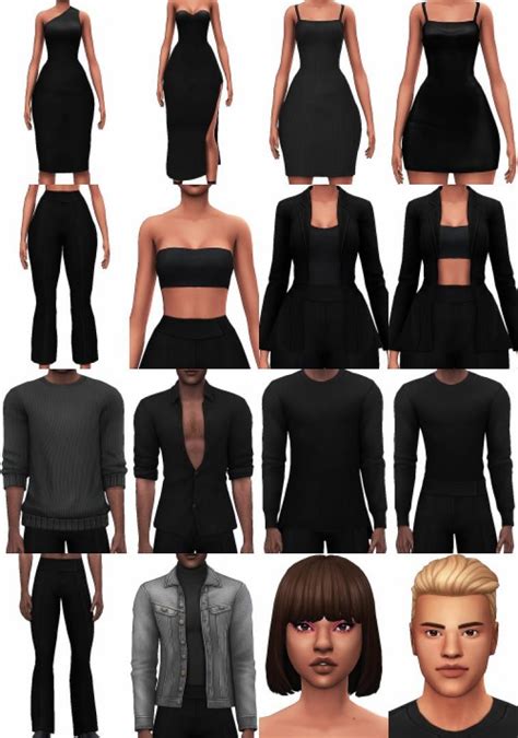 Grimcookies X Deligracy 2 Sims 4 Clothing Sims 4 Collections The